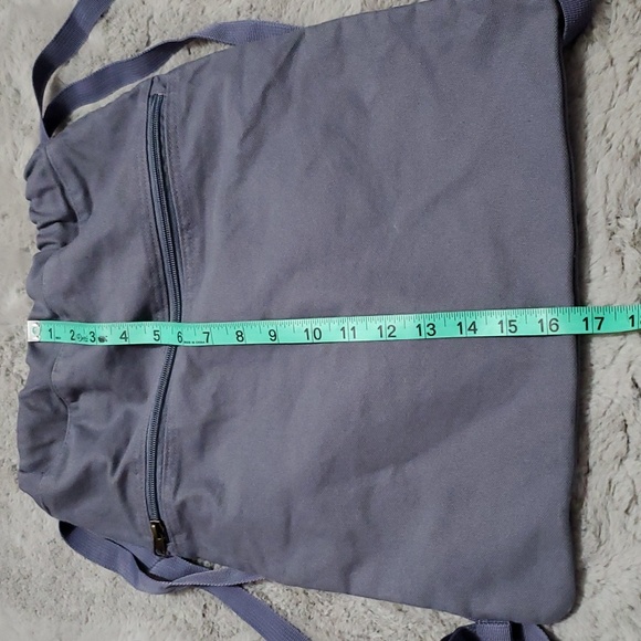Canvas Drawstring Backpack - Picture 7 of 9